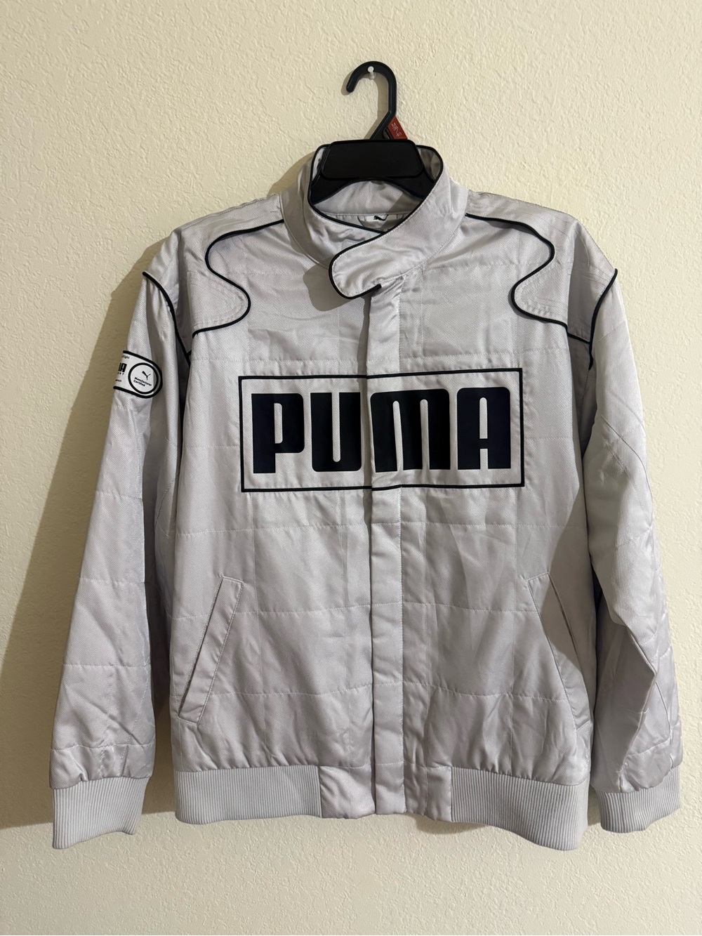 PUMA Archive Relaxed Fashion Versatile Casual Racing Jacket 629914 Sz M, L, XL